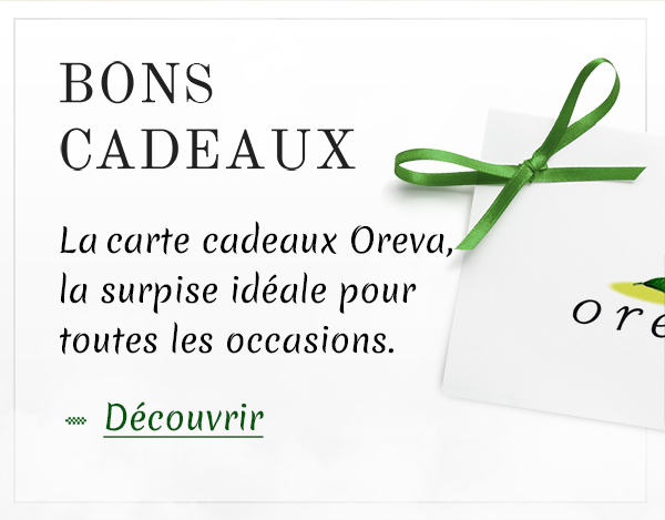 Bon cadeaux OREVA